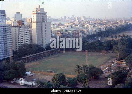 Arial View of Cooperage Maidan, South Mumbai, Indien. Stockfoto