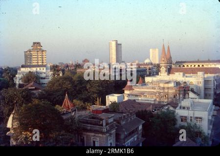 Sky Line & Arial View von South Mumbai, Indien Stockfoto