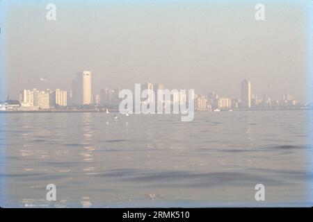 Cuffe Parade Mit Einem Blick Von Nariman Point, Bombay, Indien Stockfoto