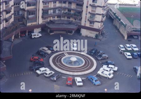 Arial View of Nariman Point von Cuffe Parade, South Mumbai, Business District, Indien Stockfoto