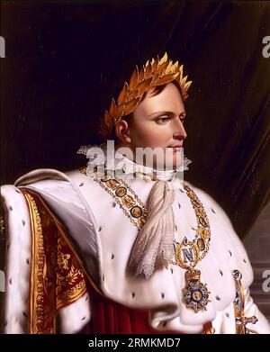 NAPOLEON IN KRÖNUNGSGEWÄNDERN von Marie-Victoire Jacquot (1833) Stockfoto