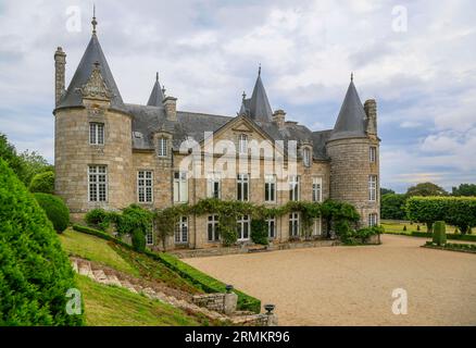 Chateau de Kergrist, Ploubezre, Département Cotes d'Armor, Region Bretagne Breizh, Frankreich Stockfoto