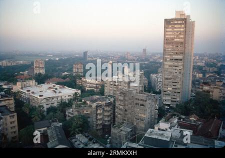 Arial View, South Mumbai, Bombay, Indien Stockfoto