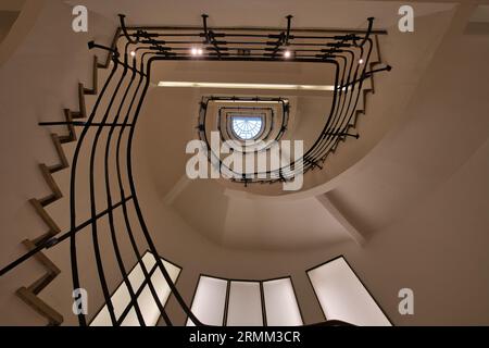 Deutschland, Deutschland, Hamburg, Treppe, Flur, Stiege, Treppe, Treppe, Treppe, Licht, Stockfoto