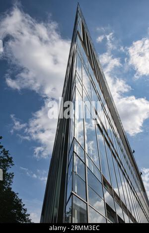 Deutschland, Deutschland, Hamburg, Architektur, Architektur, Gebaeude, Gebäude, ZDF-Haus, Landesstudio, DOC, Deichtor Office Center, mit Fensterreinigung Stockfoto