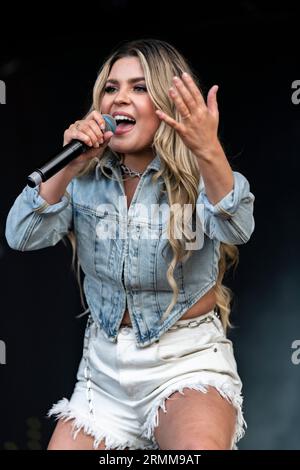 Tenille Arts lebt an der Long Road 23 Stockfoto