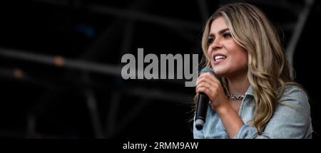 Tenille Arts lebt an der Long Road 23 Stockfoto