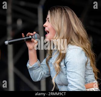 Tenille Arts lebt an der Long Road 23 Stockfoto