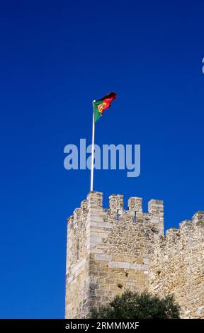 Das Schloss von Obidos Estemadura Portugal Stockfoto