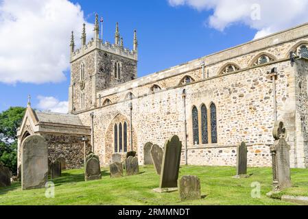 Hornsea St Nicholas' Church, Hornsea's Parish Church Hornsea East Riding of Yorkshire England UK GB Europe Stockfoto