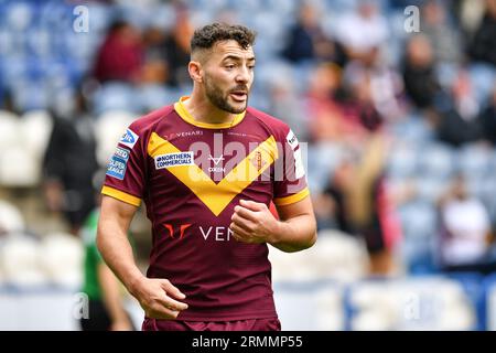 Huddersfield, England - 25. August 2023 Jake Connor (1) von Huddersfield Giants. Rugby League Betfred Super League, Huddersfield Giants vs Leeds Rhinos im John Smith's Stadium, Huddersfield, Großbritannien Stockfoto