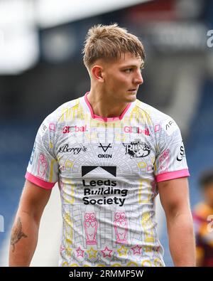 Huddersfield, England - 25. August 2023 Sam Walters (22) aus Leeds Rhinos. Rugby League Betfred Super League, Huddersfield Giants vs Leeds Rhinos im John Smith's Stadium, Huddersfield, Großbritannien Stockfoto