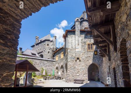 Ramingstein: Schloss Finstergrün in Lungau, Salzburg, Österreich Stockfoto