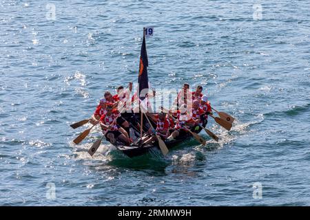 Neretva-Rennen, „Ladja Competitions“ Stockfoto