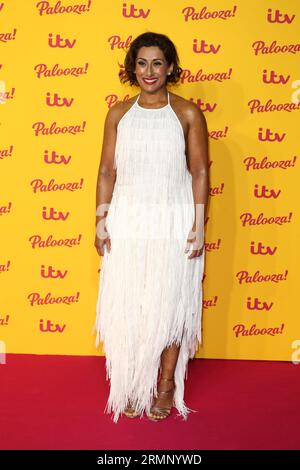 Saira Khan nimmt an der ITV Palooza Teil! In der Royal Festival Hall in London. Stockfoto