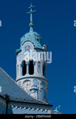 Die Kirche der Heiligen Elisabeth oder Blaue Kirche ist eine ungarisch-sezessionistische katholische Kirche im östlichen Teil der Altstadt. Bratislava, Spai Stockfoto