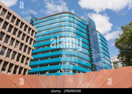 St Botolph Building in Houndsditch, entworfen von Grimshaw Architects, London, EC3, England, Großbritannien Stockfoto