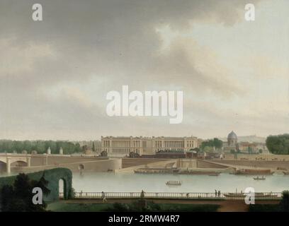 The View from the Batavian Embassy in Paris 1801 von Joseph August Knip Stockfoto