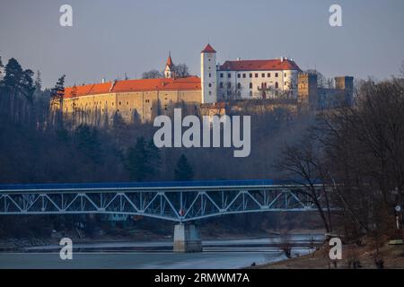 Schloss Bitov, Region Znojmo, Südmähren, Tschechische Republik Stockfoto