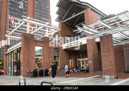 Philadelphia, Pennsylvania - 16. Juli 2019: Blick von der historischen Independence Hall in Philadelphia PA Stockfoto