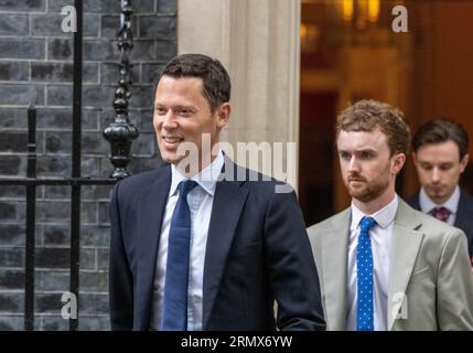 London, Großbritannien. 30. August 2023. Alex Chalk in Downing Street London UK Credit: Ian Davidson/Alamy Live News Stockfoto