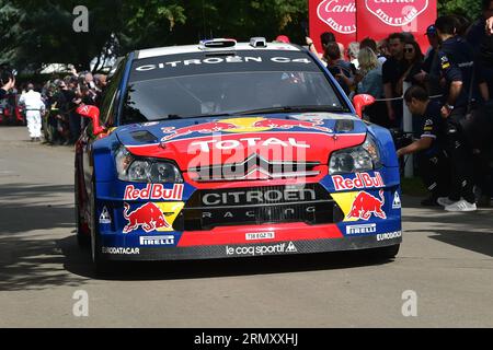 Max Girardo, Marcus Willis, Citroen C4 WRC, 50 Jahre WRC, Rallye-Weltmeisterschaft, Eine Auswahl der weltweit besten und erfolgreichsten WRC-Fahrzeuge, Stockfoto
