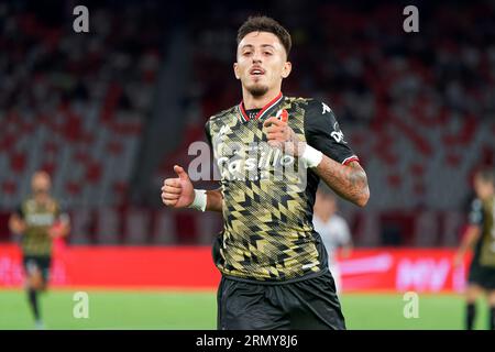 Bari, Italien. 30. August 2023. Marco Nasti (SSC Bari) während des SSC Bari vs ALS Cittadella, italienisches Fußballspiel der Serie B in Bari, Italien, August 30 2023 Credit: Independent Photo Agency/Alamy Live News Stockfoto