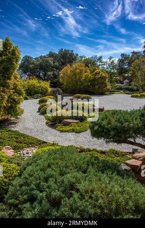 Der Garten des Friedens, der dem Volk der Vereinigten Staaten von Japan nach dem Ende des Zweiten Weltkriegs geschenkt wurde Stockfoto