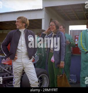 1970 Watkins Glen Grand Prix, Derek Bell, 13. Stern, belegte den 6. Platz Stockfoto