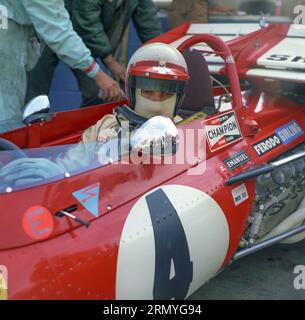 1970 Watkins Glen Grand Prix, Clay Regazzoni, Ferrari 312 B, Start6, 13. Platz Stockfoto