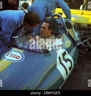 1970 Watkins Glen Grand Prix, Jack Brabham, Brabham BT33, startete 16. Und belegte 10 Stockfoto