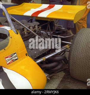 1970 Watkins Glen Grand Prix, McLaren M7C, Jo Bonnier, startete den 24. Platz, DNF Stockfoto