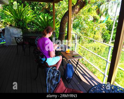 Naha, Okinawa, Südostasien - Blaue Zonen Stockfoto