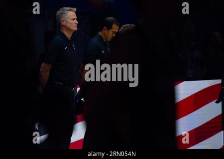 Pasay City, Philippinen. Januar 2009. Coach Steve Kerr vom Team USA (Foto: Noel Tonido/Pacific Press) Credit: Pacific Press Media Production Corp./Alamy Live News Stockfoto