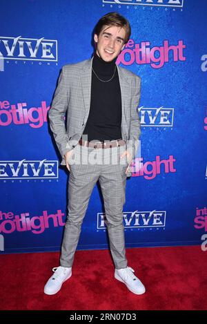 Franklin, USA. 30. August 2023. Raphael Ruggero, der am 30. August 2023 im Franklin Theatre in Franklin, TN, bei der Premiere „Into the Spotlight“ in Nashville ankommt. © Tammie Arroyo/AFF-USA.com Credit: AFF/Alamy Live News Stockfoto