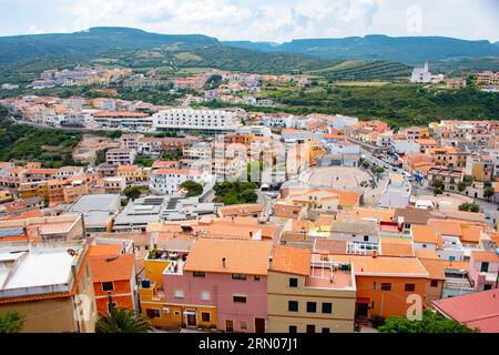 Stadt Castelsardo - Sardinien - Italien Stockfoto