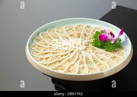 Rinderomasum zur Verwendung in einem Heißtopf Stockfoto