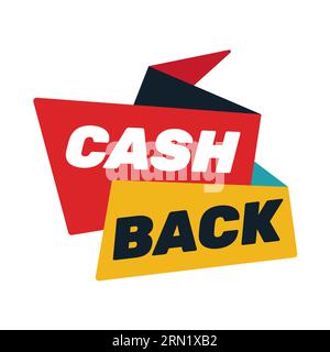 Bannerdesign für Cashback Stock Vektor