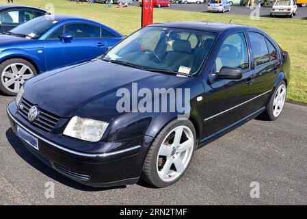 Volkswagen VW Bora V5 Black Vintage Retro Show Shine Day Out, Melbourne Victoria Stockfoto