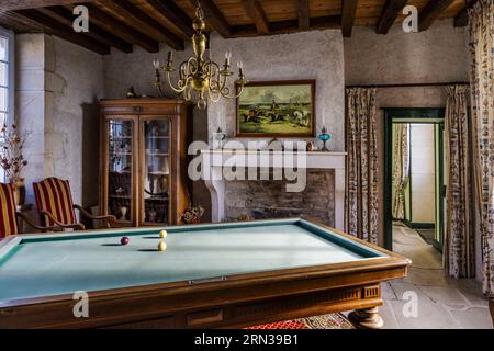 Frankreich, Yonne, Dissangis, Bed and Breakfast Domaine de Rochefort Stockfoto