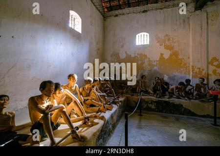 Vietnam, Archipel von Con Dao, während der französischen Kolonisierung Poulo-Condor-Inseln genannt, Insel Con Son, Gefängnis Phu Hai Stockfoto