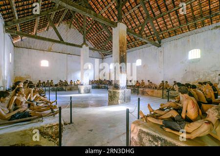 Vietnam, Archipel von Con Dao, während der französischen Kolonisierung Poulo-Condor-Inseln genannt, Insel Con Son, Gefängnis Phu Hai Stockfoto