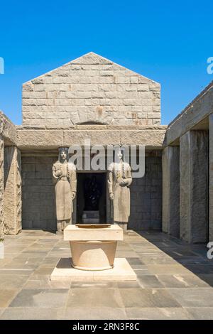 Montenegro, Zentralregion, Nationalpark Lovcen, Mausoleum von Njegos, Fürstbischof Peter II. Petrovic-Njegos Stockfoto