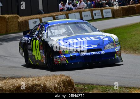 Jack Tetley, Chevrolet Monte Carlo SS, 75 Jahre NASCAR, National Association for Stock Car Racing, Rennmaschinen aus den guten alten USA von A, wo Stockfoto