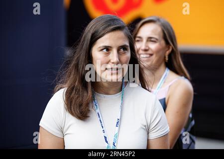 Monza, Italie. August 2023 31. CALDERON Tatiana (Col) Portrait während der 12. Runde der FIA Formel 2-Meisterschaft 2023 vom 1. Bis 3. September 2023 auf dem Autodromo Nazionale di Monza in Monza, Italien - Foto Xavi Bonilla/DPPI Credit: DPPI Media/Alamy Live News Stockfoto