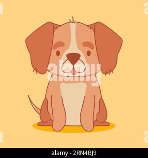 Cute Dog Stock Vektor