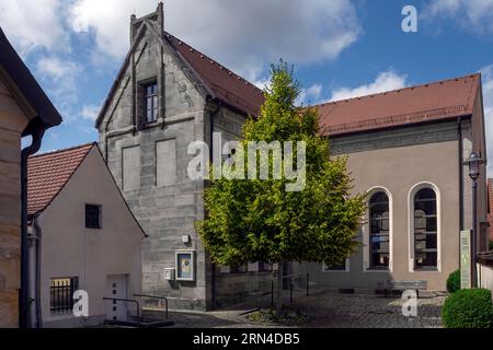 1872 wurde die neue entweihte Synagoge Ottensoos, Mittelfranken, Bayern, Deutschland eingeweiht Stockfoto