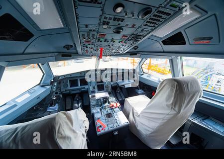 Elbe Aircraft Works Stockfoto