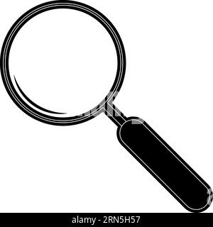 Suche Lupe Symbol Symbol Schleuth Lupe Stock Illustration Stock Vektor