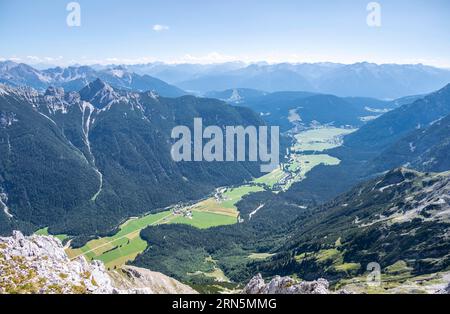 Leutasch-Tal, Tirol, Österreich Stockfoto